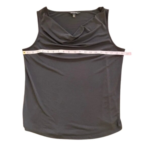 Banana Republic Sleeveless Top Blouse Black Size Medium - Picture 6 of 7
